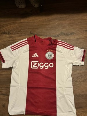 adidas Men's Ajax Stadium Home Jersey 25/26 - Red/White XL