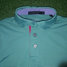 Boys Greyson Golf Performance Polo Shirt Youth Medium Size 6,7