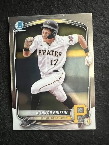 2025 Bowman Chrome Prospects Konnor Griffin RC #BP-86 Pittsburgh Pirates