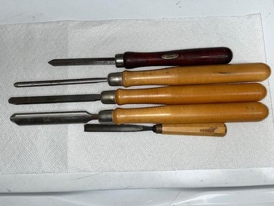 Greenlee, Craftsman and Herder Wood Turning Chisels