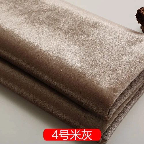 Sofa Upholstery Velour Fabric Thick European Soft Roll Cushion Velvet DIY Cloth - Picture 19 of 49
