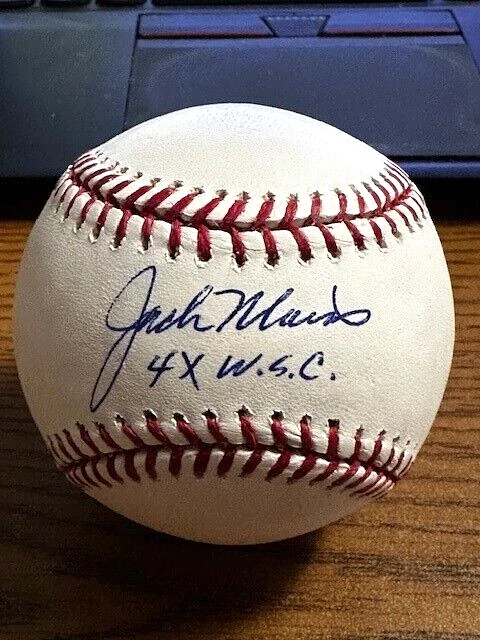 Jack Morris Original Autographed Baseball MLB Balls for sale | eBay
