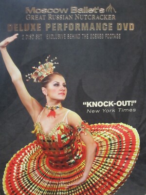 Moscow Ballet's Great Russian Nutcracker Deluxe Performance DVD 888295160803