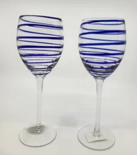 LENOX CHARLOTTE STREET WINE GLASS (SET OF 2) 12oz - 8 3/4" 0411B