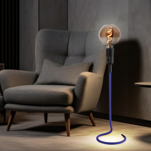 Saro - Luce Notturna Compagnia Gotita Blu - Touch Con 3 Intensità Per Bambini - 3