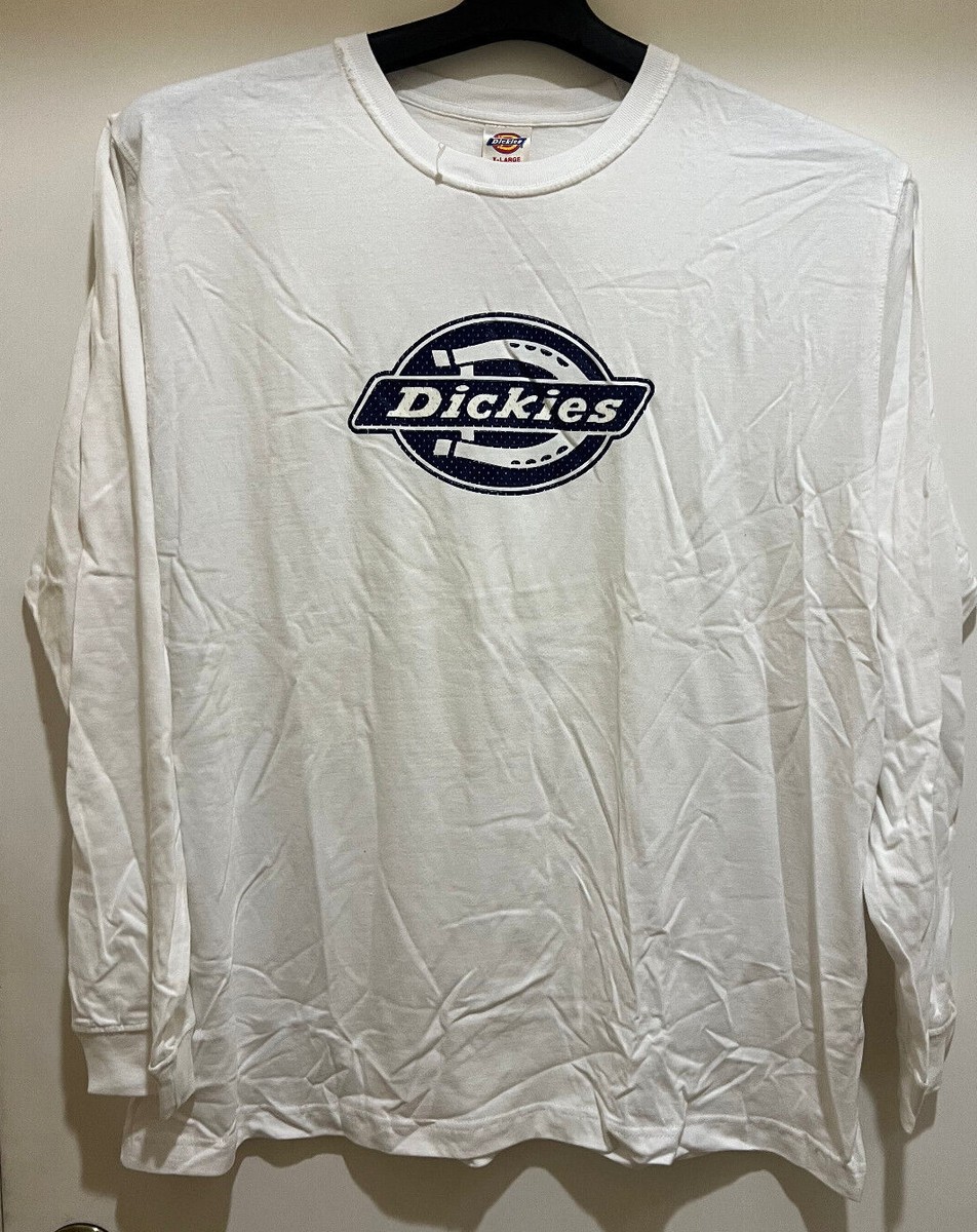 Dickies Vintage 90's Long Sleeves T-shirt White Color Shirt Dickies Vintage 90's Long Sleeves T-shirt White Color Shirt