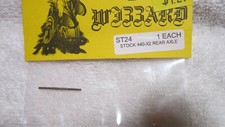 WIZZARD STOCK 440-X2 REAR AXLE ST24