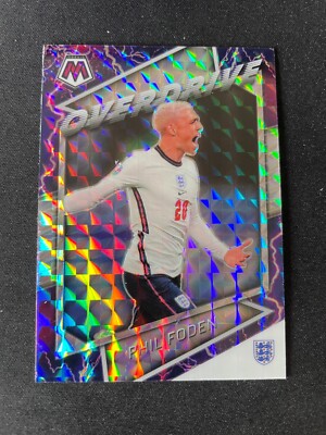 Panini 2022 World Cup Mosaic England Overdrive Phil Foden
