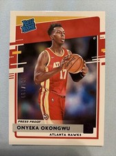2020-21 Panini Donruss Rated Rookies  #’d 161/199 #228 Onyeka Okongwu