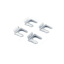 For Fiat Seicento (187) 1998-2004 4x Brake Hose Fixing Securing Clips