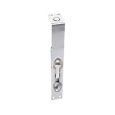 Lever Action Flush Bolt for French Doors 200 x 25mm - Satin Stainless Steel