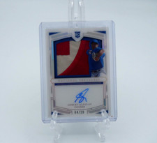 2020 Panini National Treasures ADBERT ALZOLAY RC Jersey Patch Auto RPA #04/10