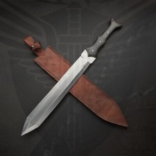 ROMAN GLADIUS BEST CUSTOM HANDMADE D2 TOOL STEEL FULL TANG BLADE,DAGGER SWORD