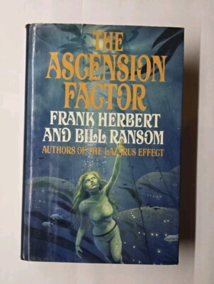 The Ascension Factor Frank Herbert & Bill Ransom 1988 Hardcover DJ 1st/1st