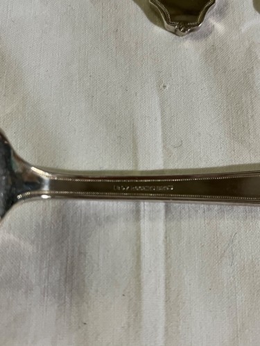 Set 4 International Silver Plate Ancestral Teaspoons 6” - Picture 4 of 4