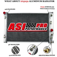 3 Rows Aluminum Radiator Fit 1997-2004 Chevrolet Corvette 2-Door 5.7L V8 AT