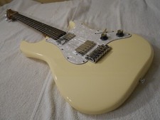 Schecter Jack Fowler Signature Traditional, Ivory, NEAR MINT*