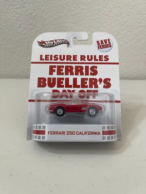HOT WHEELS 2013 RETRO ENTERTAINMENT FERRIS BUELLER S DAY OFF FERRARI 250 CALI