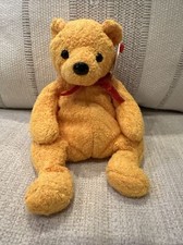 TY Beanie Baby - POOPSIE the Bear 8 inch - MWMTs - DOB March 31, 2001 Pooh