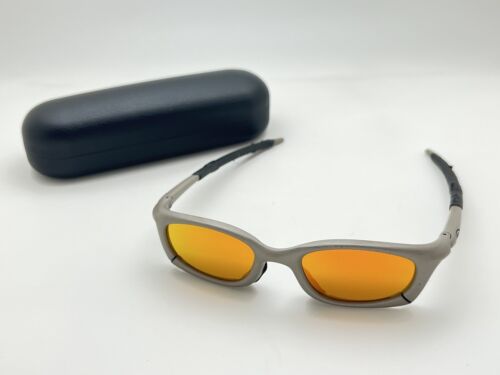 Oakley Mag Four (4) Plasma W/Iridium Fire Lens Vintage Sunglasses Y2K RARE
