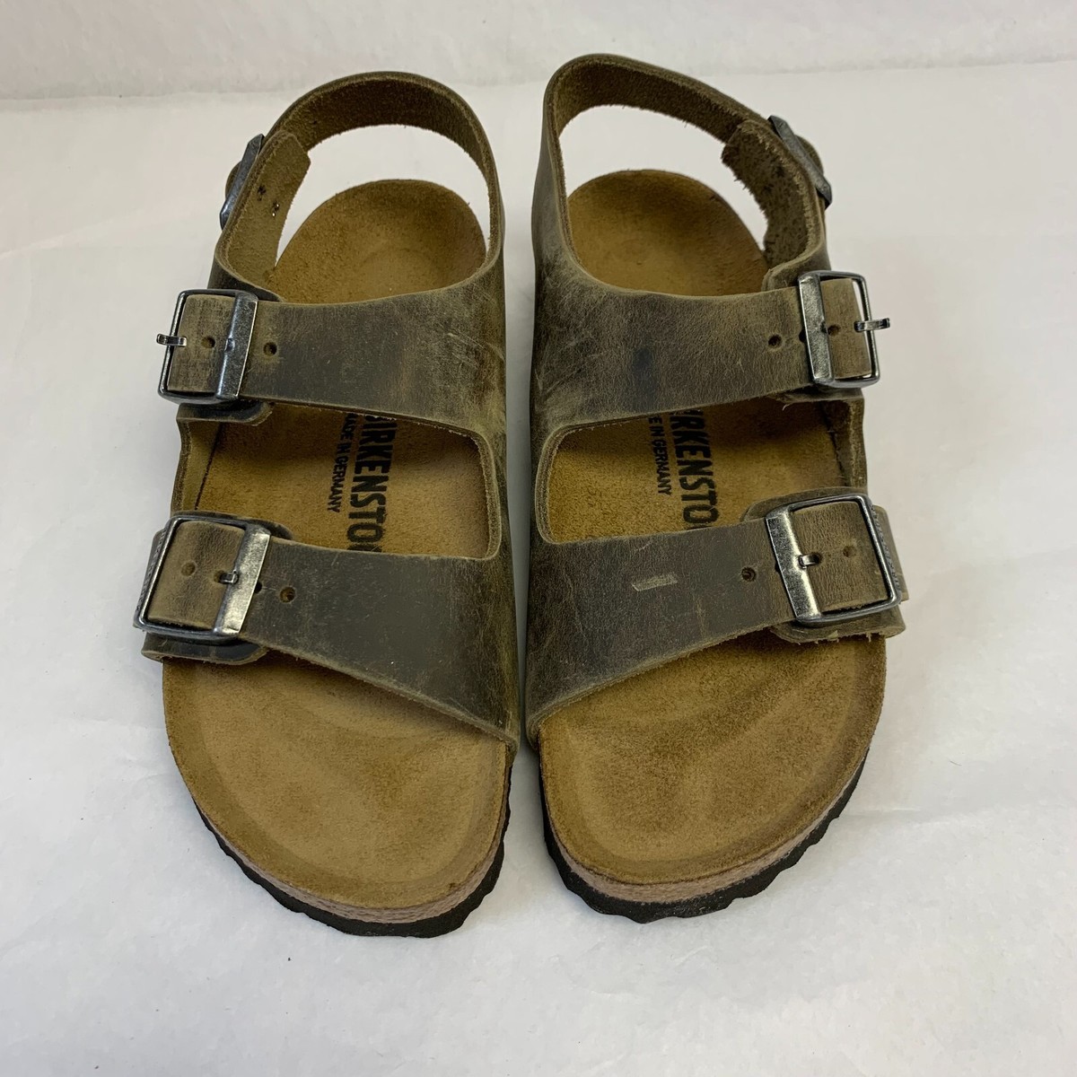 Birkenstock Milano Faded Khaki Birkenstock New W/ Box Milano Faded - Main Image