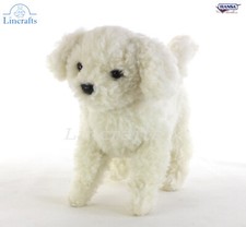 Bichon Plush Soft Toy Dog by Hansa 7593- Brand New- Lincrafts UK Est.1993