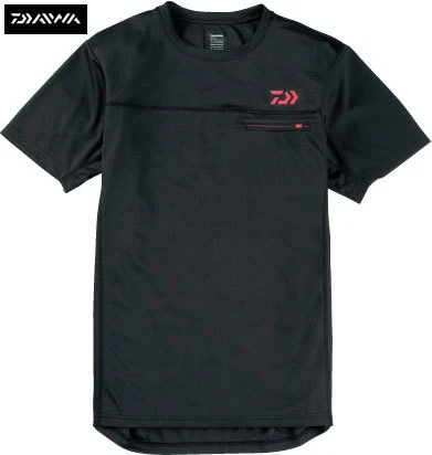 NUEVA CAMISETA DAIWA JAPÓN MANGA CORTA CAPA BASE NEGRA TALLAS MED - XXL JDM