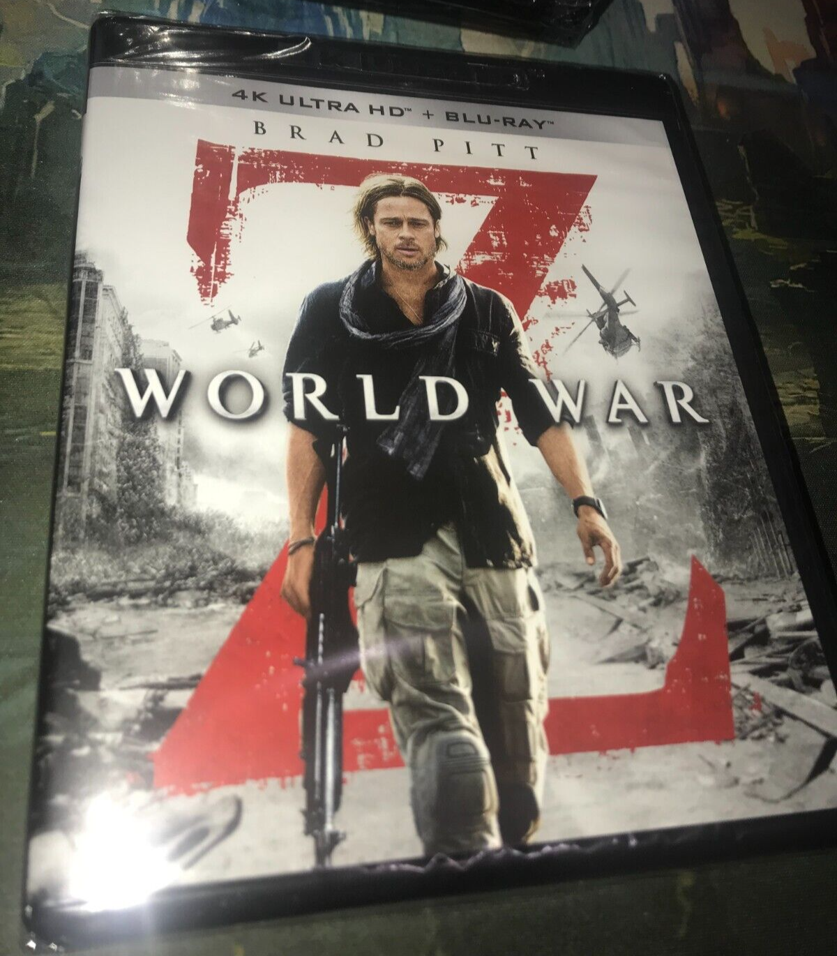 World War Z 4K Blu-ray Brand NEW Sealed LOOSE DISC