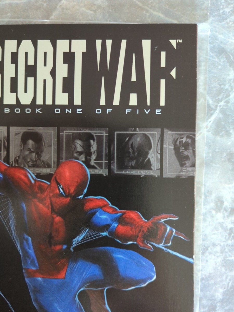 SECRET WAR BOOK ONE #1 OF FIVE 5 (VF/NM) SPIDER-MAN, MARVEL COMICS