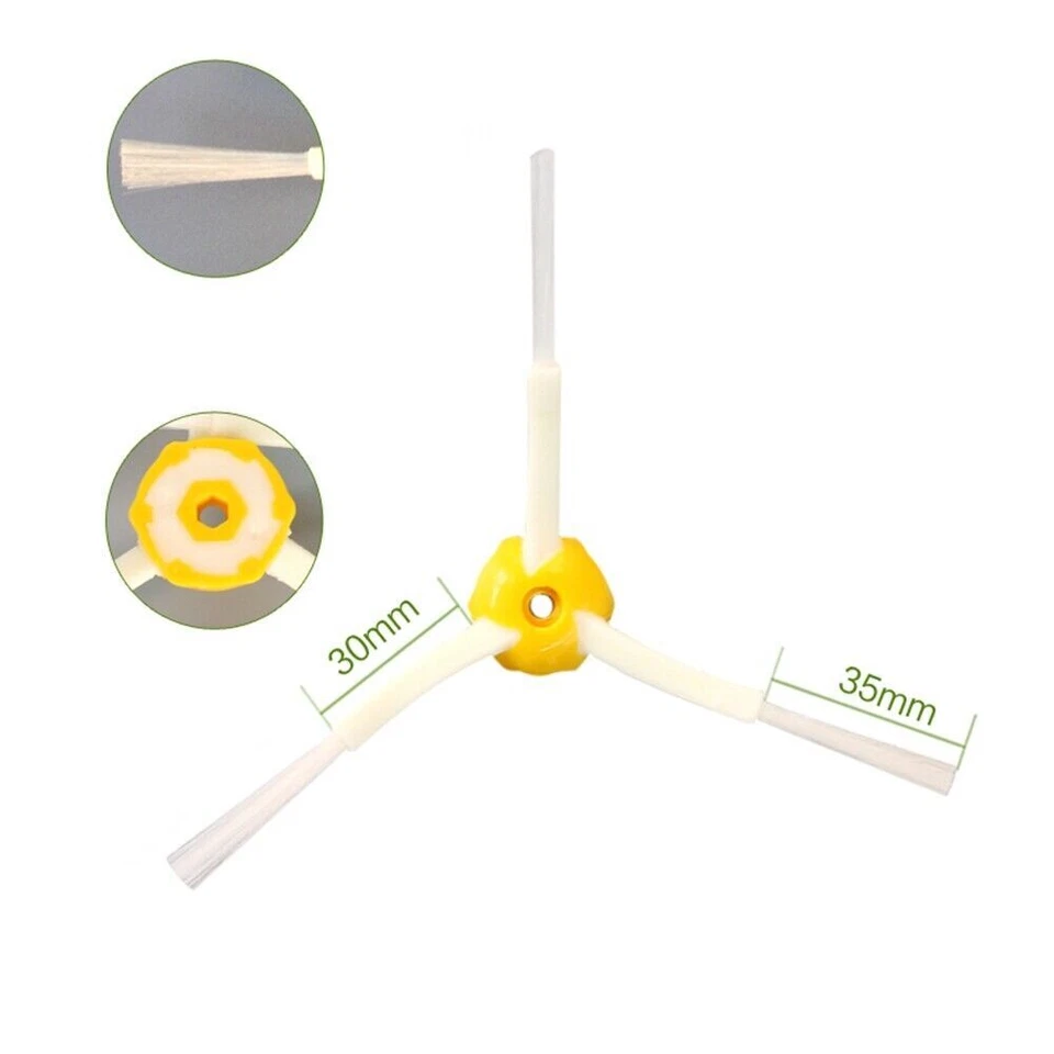 Side Brush 3-Armed For iRobot Roomba 500 600 700 Series 560 630 650 760 770 780 - Image 4 of 4