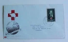 SAAR  FDC RED CROSS cat.500M($275.00 TO CANADA