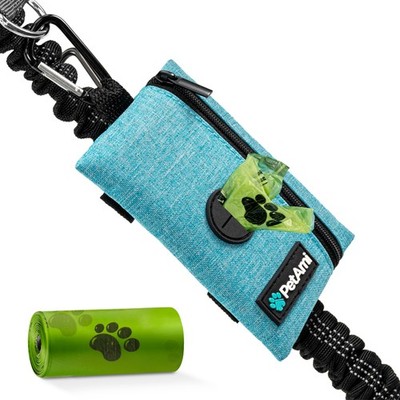 Dog Poop Bag Holder for Leash Waste Bag Dispenser Doggie Treat Clip Bag Walking