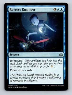 MTG Magic The Gathering Reverse Engineer Aether Revolt Regular