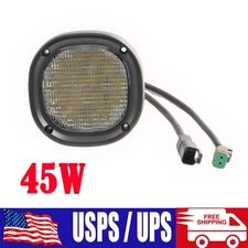 45W LED Headlight AT352538 for John Deere 324E 326D 332G 333D 333E 333G 329E