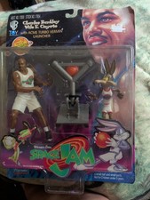 1996 Charles Barkley Space Jam Figure With Wi...