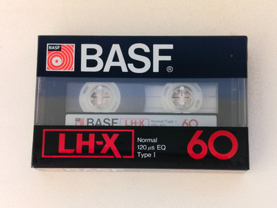 Basf  LH-X 60 Tape Cassette SEALED Japan Market