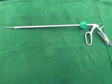 2pc Laparoscopic Bulldog Clamp Forceps 10mm With 6 Clips Surgical Instrument
