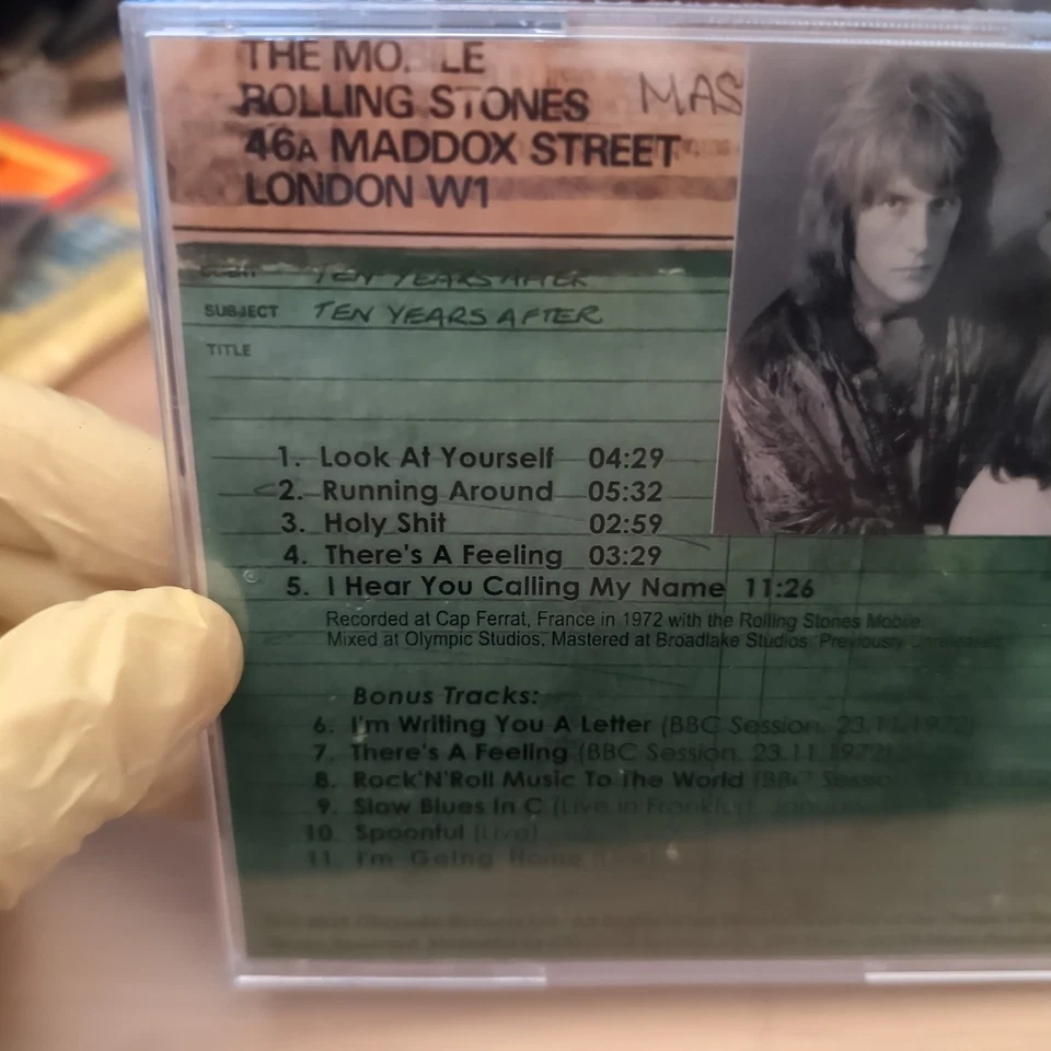 Ten Years After The Cap Ferrat Sessions Rare Sealed CD  - Image 3 of 4