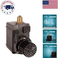 High-performance Submersible Parts Washer Pump - 300 Gph115v Aqueous Solutions High-performance Submersible Parts Washer Pump - 300 Gph115v Aqueous Solutions