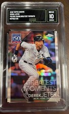 2019 Topps Chrome Update Derek Jeter #150C-23 150 Years of Baseball GMA 10