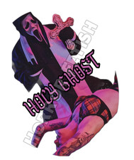 Ghostface Scream Holy Ghost Horror Die Cut Waterproof Sticker