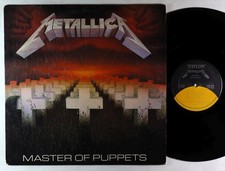 Metallica - Master Of Puppets LP - Elektra Club VG+