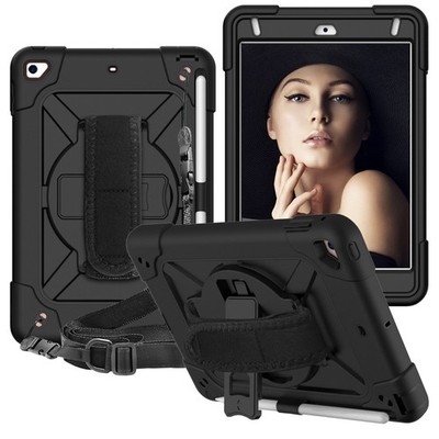 Heavy Duty Rugged Stand Case for iPad 7th 8th 9th Gen 10.2'' Mini 1 2 3 4 5 7.9''