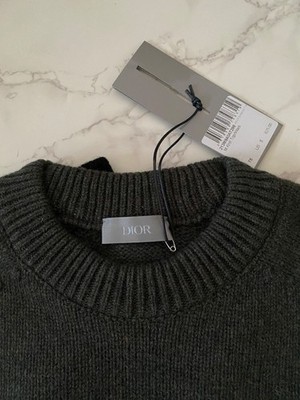 New Christian DIOR HOMME Men's Atelier Wool Sweater Knit Pullover
