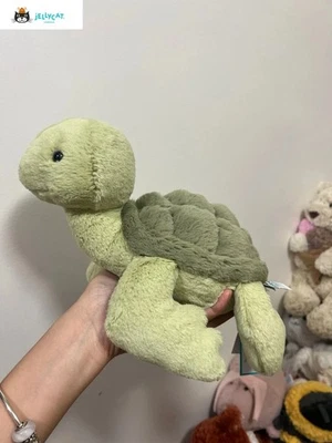 MARKENLOS 28CM Jell/ycat Tully Turtle Plush Ultra Soft plush doll Toy tags+ Dust Bag new