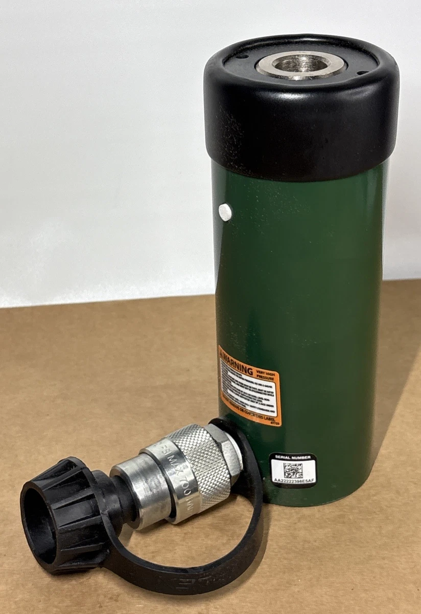 RC123A SIMPLEX 12 TON 3" STROKE Hydraulic Cylinder HOLLOW photo 5