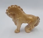Vintage Frankoma Pottery Circus Horse in Ada Clay Color Desert Gold 4.5"x6"