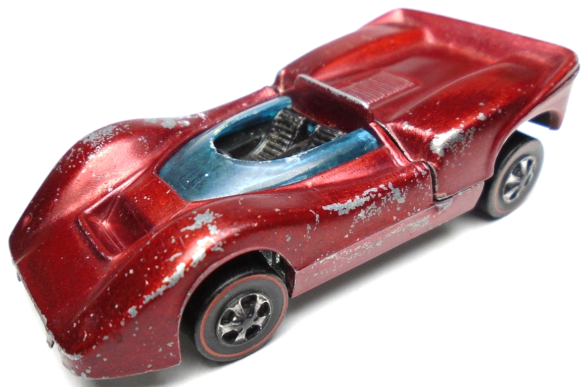 ミニカー Hot Wheels Redline McLaren M6A 1969 1969 HOT WHEELS HW REDLINE MCLAREN M6A RED 1:64 DIECAST 2 1/2