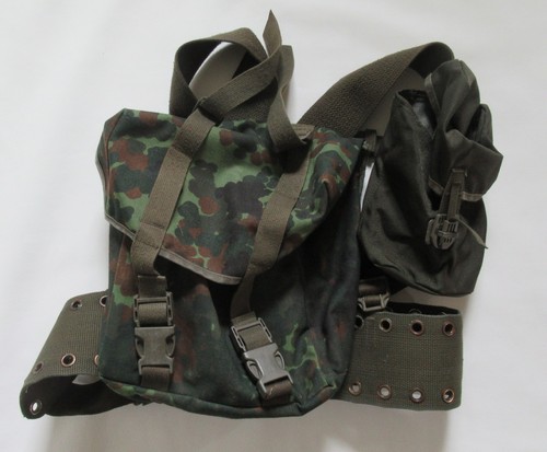 German Army Flectar Camouflage Belt, Harness, Bags - Picture 6 of 6