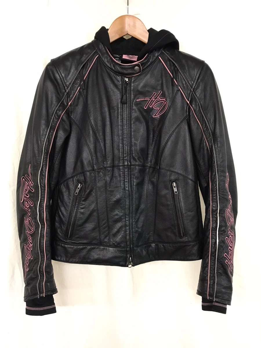 pink label harley davidson womens softshell jacket